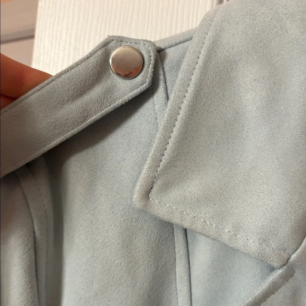 Forever 21 Suede Biker Jacket - Picture 7 of 8